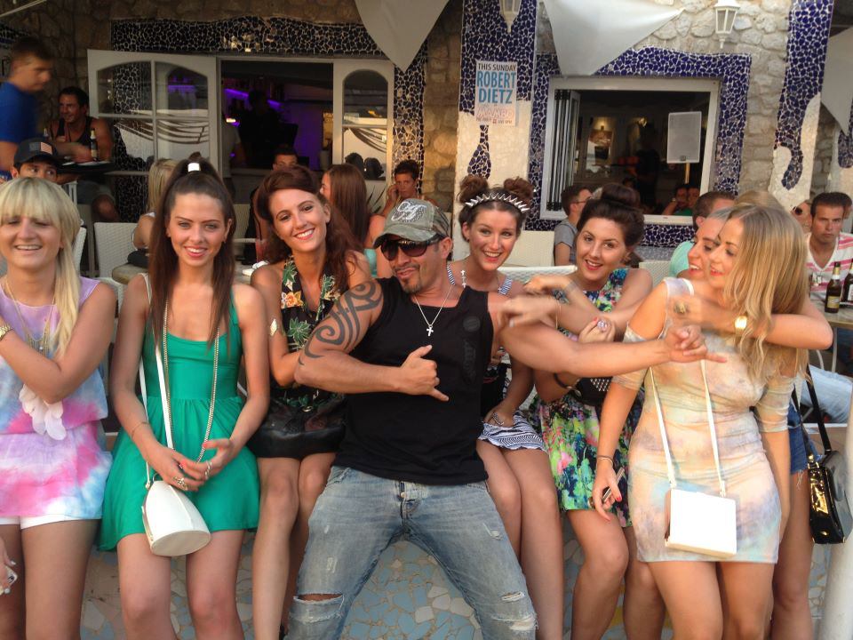 Santiago Cortes Swiss DJ and record producer at Ibiza Cafe Mambo